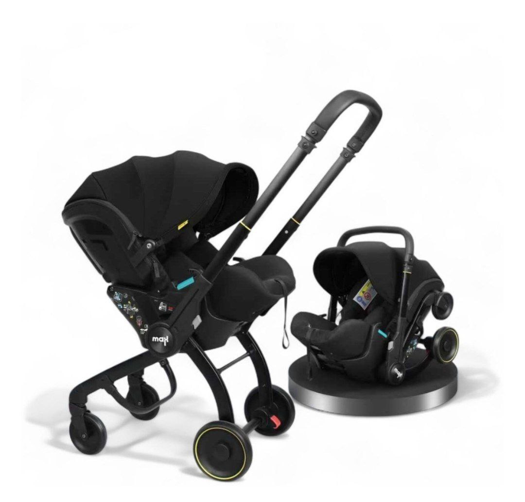Коляска-люлька детская MAX Blak