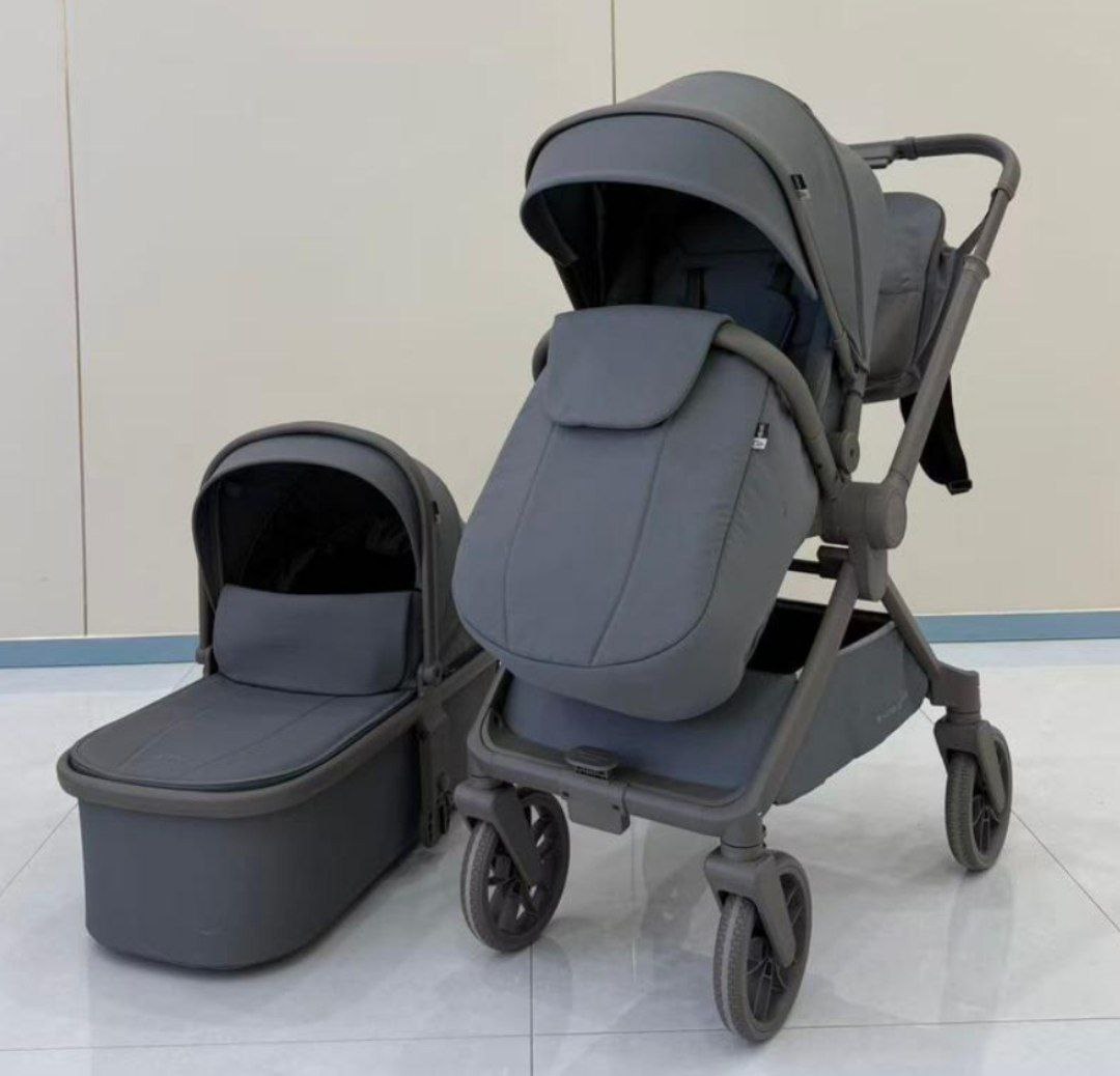 Детская коляска,цвет GREY , арт.D901 2 в 1 kidilo