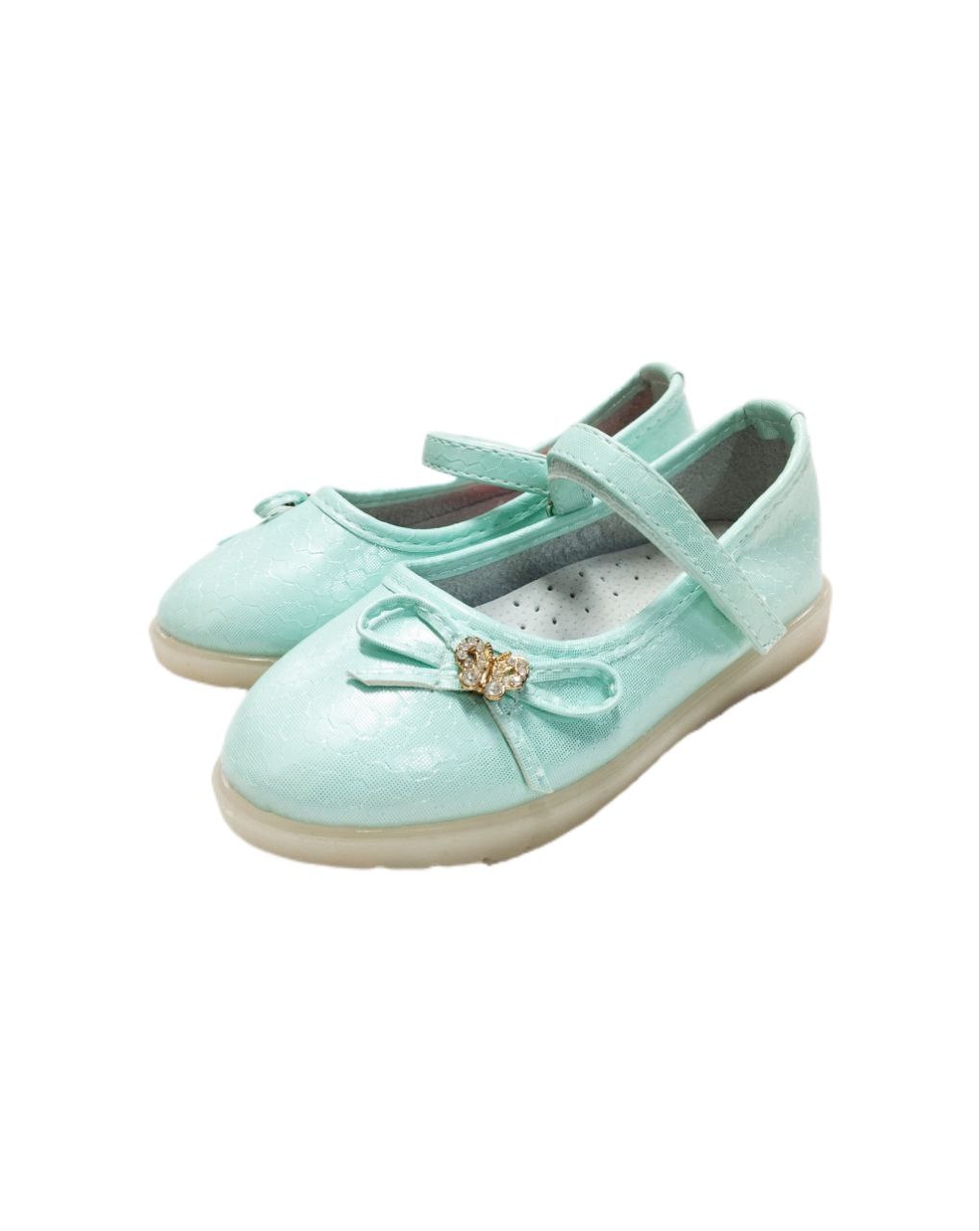 Туфли, весна-осень Зелёный,р30 688-65 Гномик