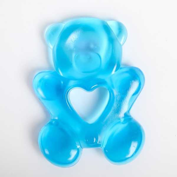 Прорезыватель для зубов охлаждающий с водой «Мишка», цвет МИКС, Крошка Я 553303