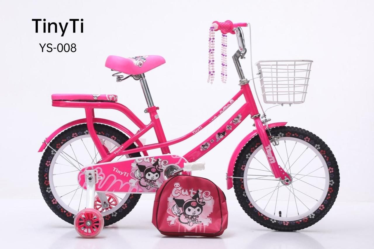 Велосипед арт.YS 008-12 TINYTI-KUROMI малиновый