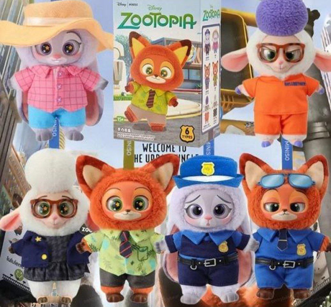 Мягкая игрушка-сюрприз Зверополис