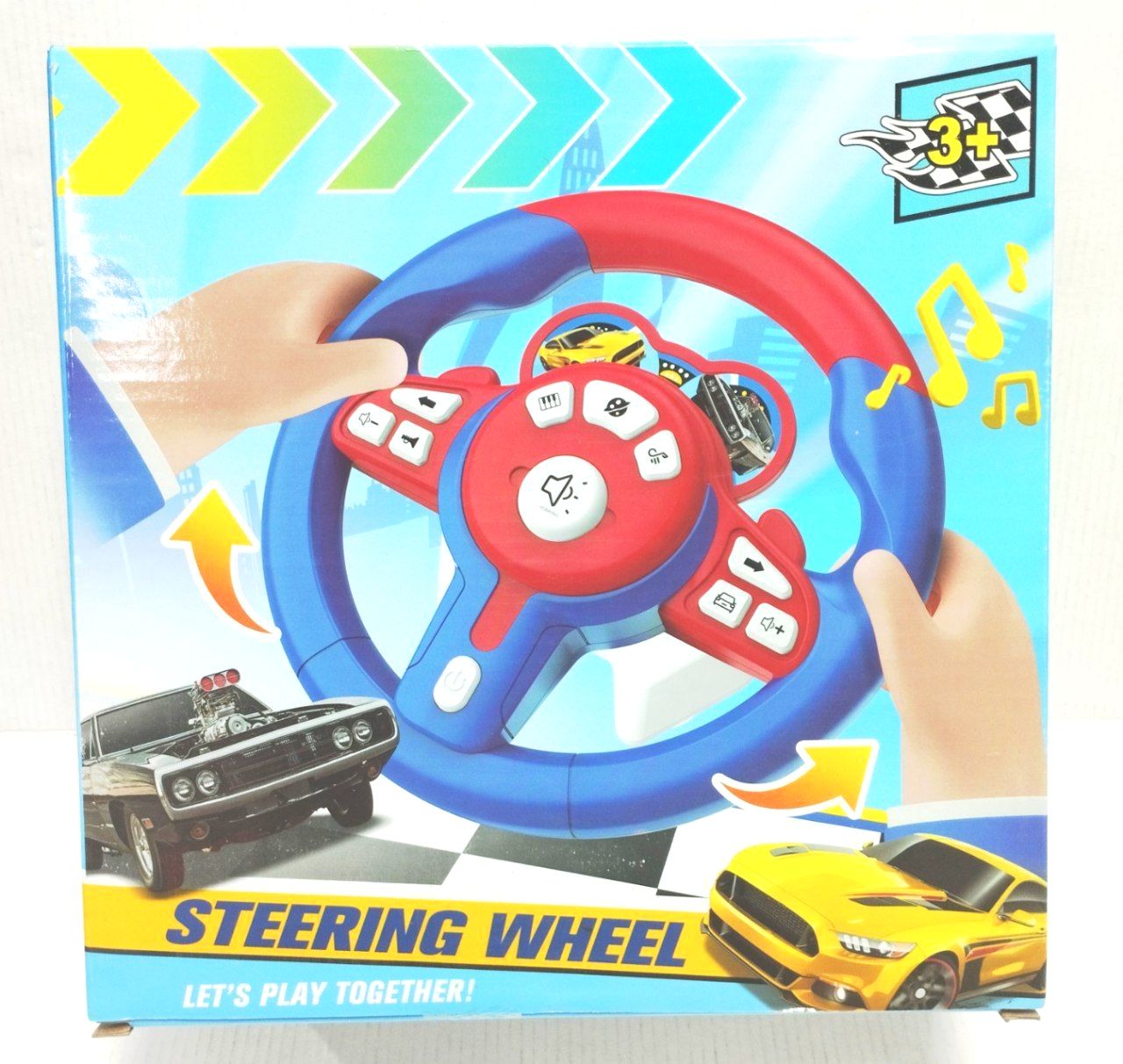 Руль интерактивный арт.9905