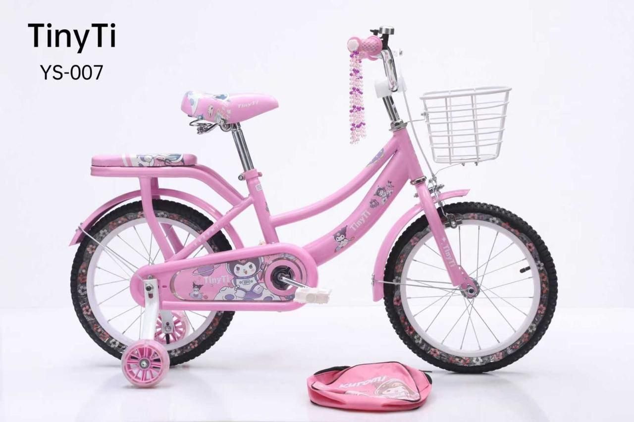 Велосипед арт.YS 007-14 TINYTI-KUROMI розовый