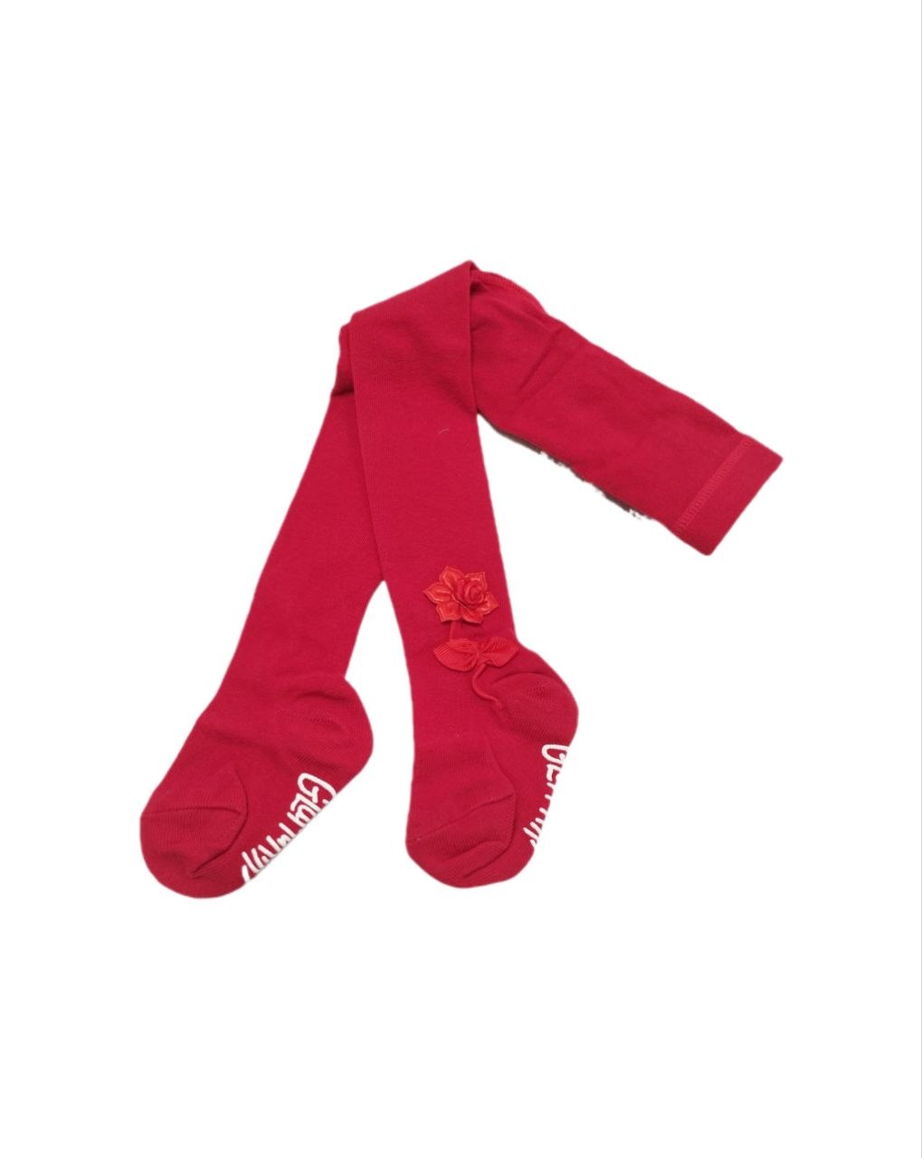 31-0008 Колготки детские, р-р 1-2 года красные